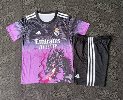 25-26 Real Madrid Special Kids Cheap Soccer Jerseys