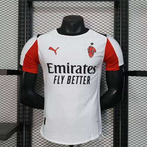 25-26 AC Milan Away Player Version Cheap Soccer Jerseys 