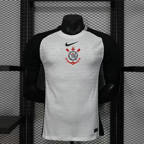 25-26 Corinthians Home Player Version Cheap Soccer Jerseys