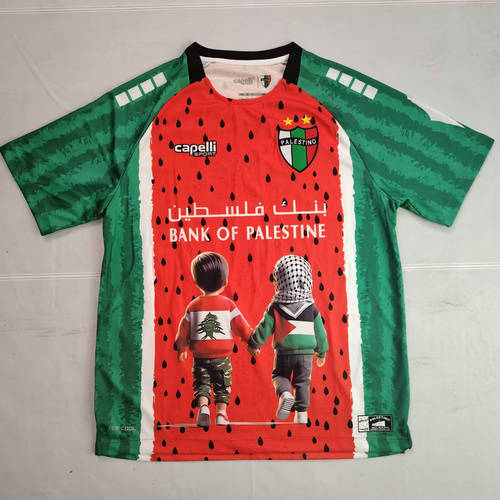 25-26 Palestine Special Cheap Soccer Jerseys 