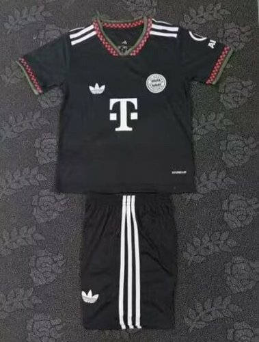 25-26 Bayern Third Kids Cheap Soccer Jerseys 
