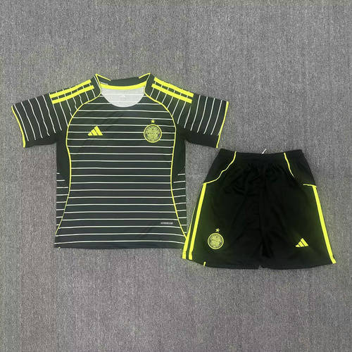 25-26 Celtic Away Kids Cheap Soccer Jerseys