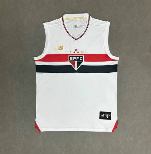 25-26 Sao Paulo Home Training Soccer Vest