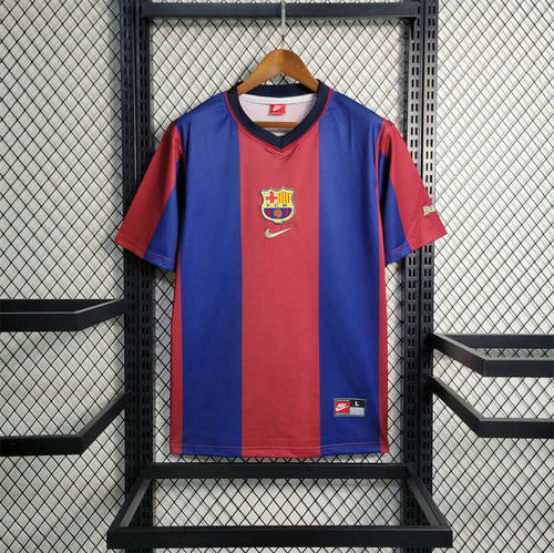 98-99 Barcelona Home Cheap Soccer Jerseys
