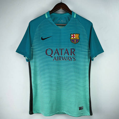 16-17 Barcelona Third Retro Cheap Soccer Jerseys