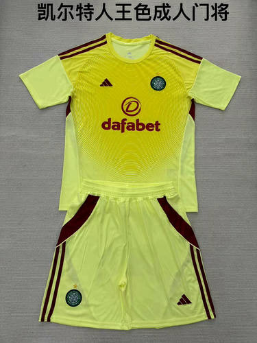 25-26 Celtic Goalkeeper Cheap Soccer Jerseys