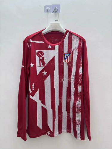 25-26 Atletico Madrid Long Sleeve Cheap Soccer Jerseys
