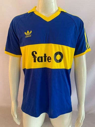 1986 Boca Juniors Home Retro Cheap Soccer Jerseys