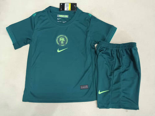 25-26 NIgeria Away Kids Cheap Soccer Jerseys