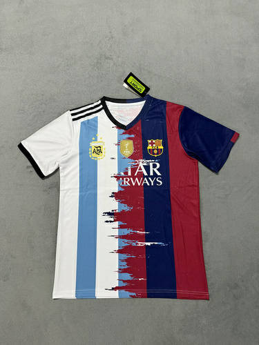 25-26 Barcelona Messi Souvenir Cheap Soccer Jersey