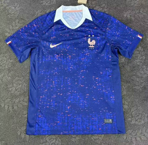 25-26 France Home Cheap Soccer Jerseys