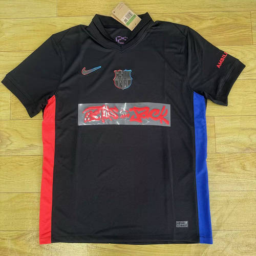 25-26 Barcelona Away Cheap Soccer Jerseys