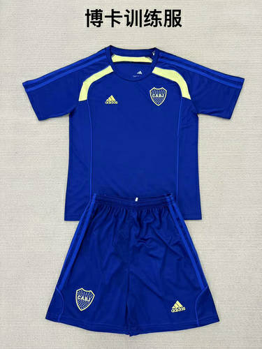 25-26 Boca Juniors Kids Training Soccer Suit