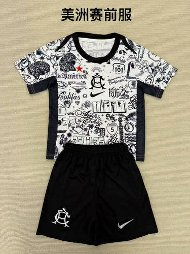 25-26 Club America Kids Cheap Soccer Jerseys