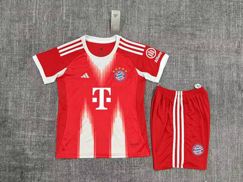 25-26 Bayern Home Kids Cheap Soccer Jerseys