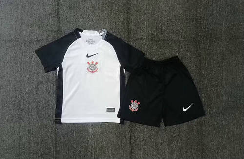 25-26 Corinthians Home Kids Cheap Soccer Jerseys