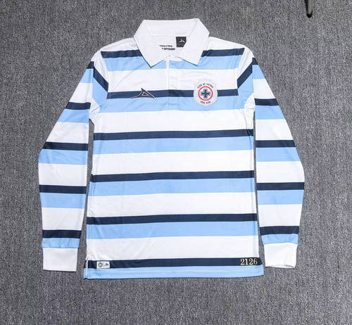 25-26 Cruz Azul Long Sleeve Cheap Soccer Jerseys 