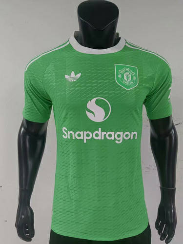 25-26 Man United Goalkeeper Player Version Cheap Soccer Jerseys