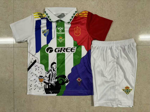 25-26 Real Betis Kids Cheap Soccer Jerseys