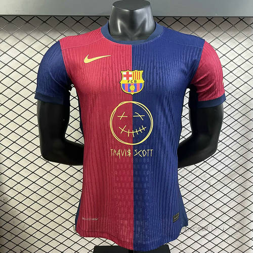 25-26 Barcelona Home Player Version Cheap Soccer Jerseys