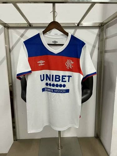 25-26 Rangers Away Cheap Soccer Jerseys