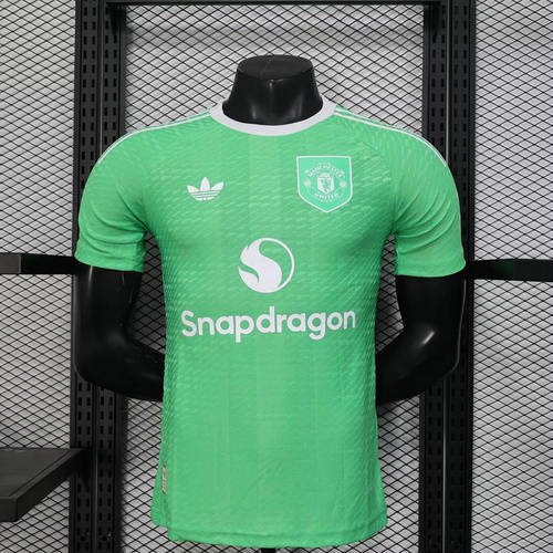 25-26 Man United Goalkeeper Player Version Cheap Soccer Jerseys