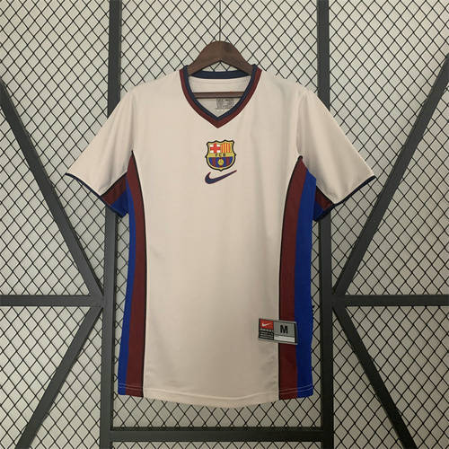 88-89 Barcelona Away Retro Cheap Soccer Jerseys