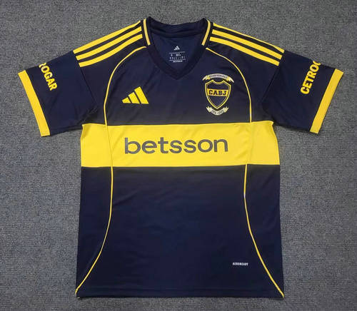 25-26 Boca Juniors Home Cheap Soccer Jerseys 