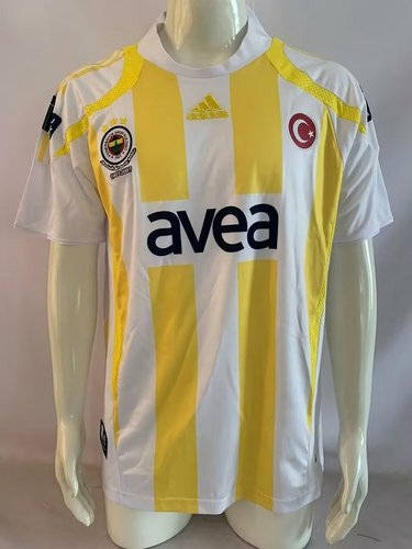 07-08 Fenerbahce Away Retro Cheap Soccer Jerseys