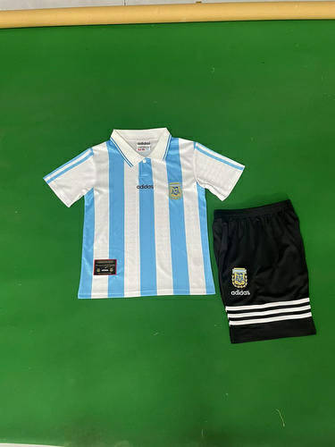 1994 Argentina Home Retro Kids Cheap Soccer Jerseys