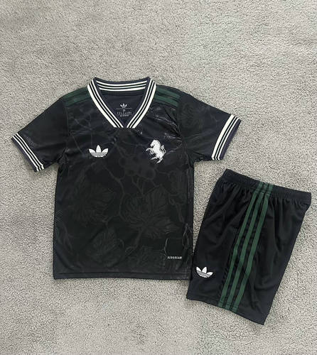 25-26 Juventus Third Kids Cheap Soccer Jerseys