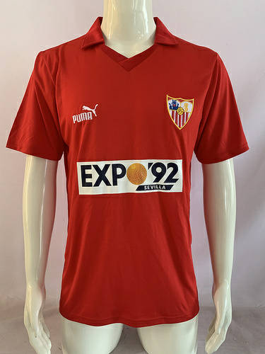 1987 Sevilla Away Retro Cheap Soccer Jerseys