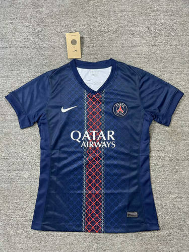25-26 Paris Home Women Cheap Soccer Jerseys