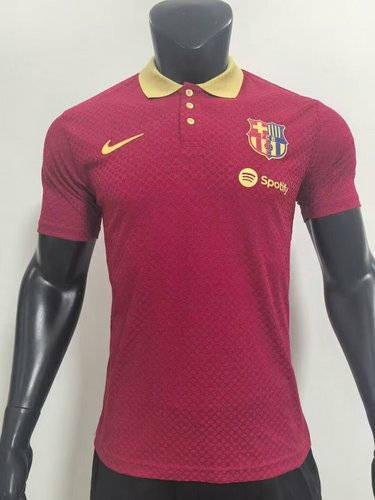 Barcelona Polo Player Version Cheap Soccer Jerseys