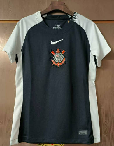 25-26 Corinthians Away Women Cheap Soccer Jerseys
