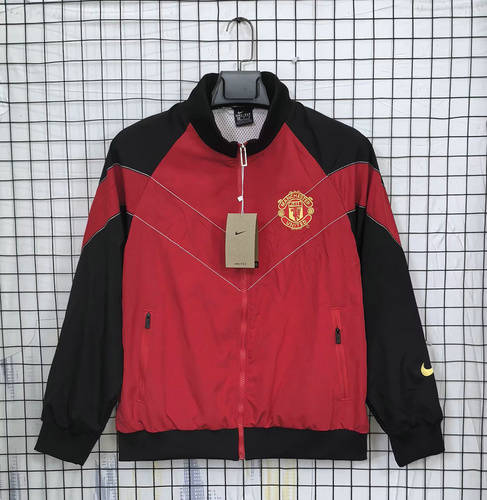 06-07 Man United Retro Windbreaker Jackets