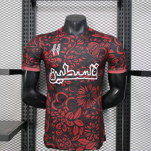 25-26 Palestine Player Version Cheap Soccer Jerseys 