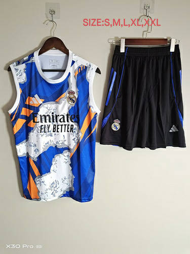 25-26 Real Madrid Training Soccer Vest