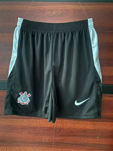 25-26 Corinthians Home Soccer Shorts