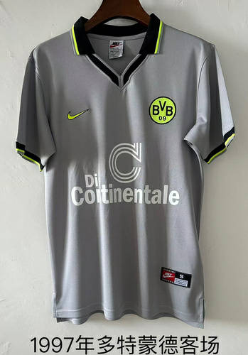1995 Dortmund Away Retro Cheap Soccer Jerseys
