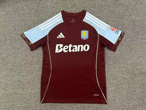 25-26 Aston Villa Home Cheap Soccer Jerseys