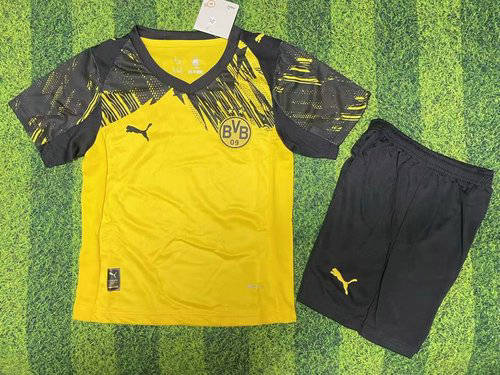 25-26 Dortmund Home Kids Cheap Soccer Jerseys