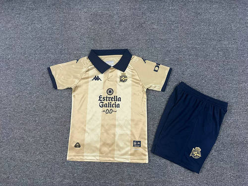 25-26 Deportivo La Coruna Special Kids Cheap Soccer Jerseys