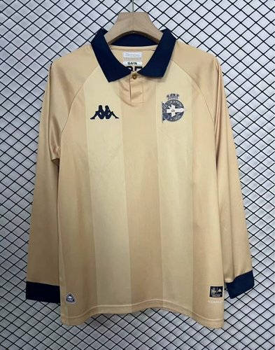 25-26 Deportivo La Coruna Long Sleeve Cheap Soccer Jerseys