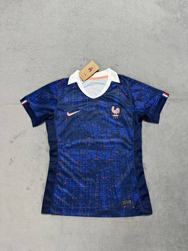 25-26 France Home Women Cheap Soccer Jerseys