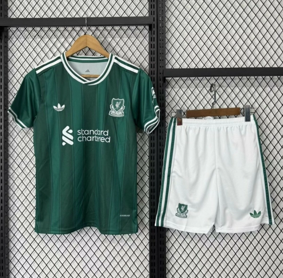 25/26 Liverpool Third Kids Cheap Soccer Jerseys