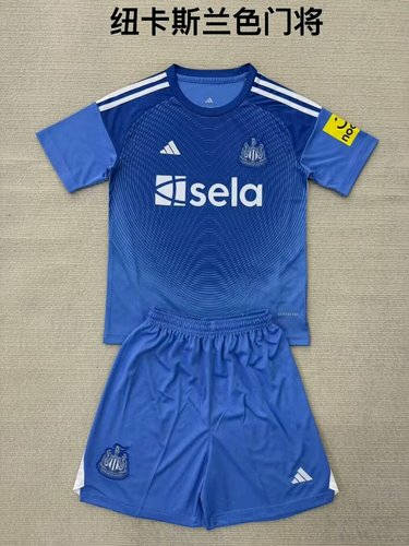 25-26 Newcastle United Goalkeeper Kids Cheap Soccer Jerseys