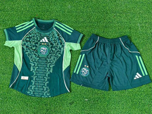25-26 Algeria Kids Cheap Soccer Jerseys