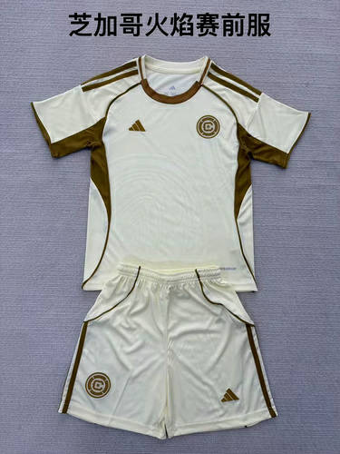 25-26 Chicago Fire Kids Cheap Soccer Jerseys
