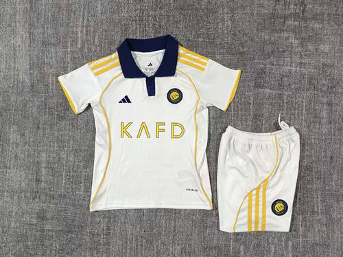 25-26 Al-Nassr Third Kids Cheap Soccer Jerseys